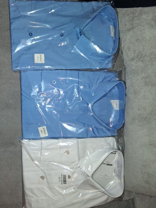 Vând 3 cămăși marimea 41 cu 1 pret 90 lei