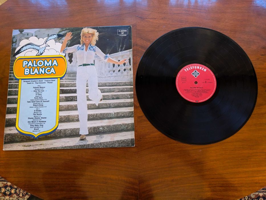 Disc de vinil - Paloma Blanca