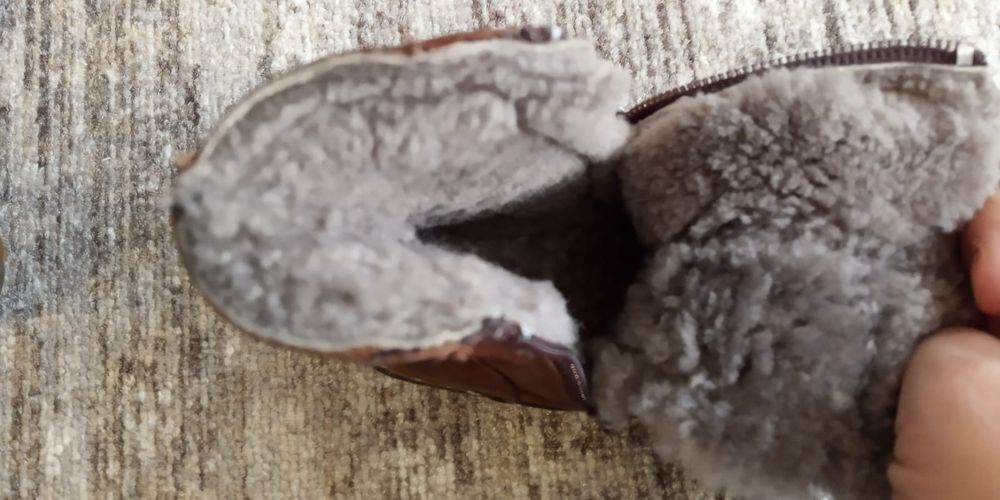 Сапоги натуральные детские