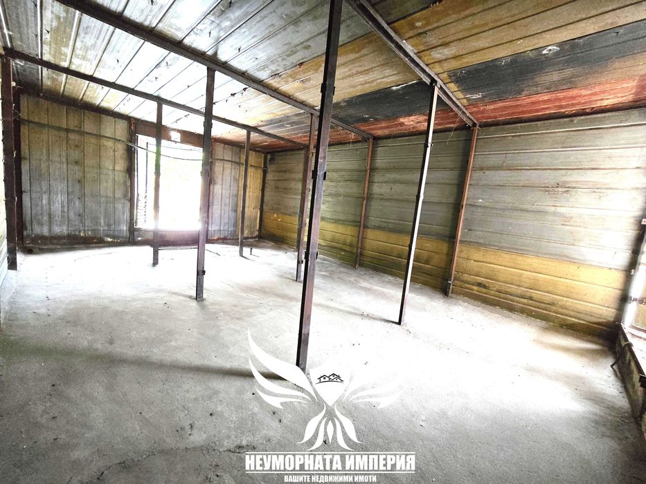 Под наем помещение 40кв с навес за склад или производсто гр.Асеновград