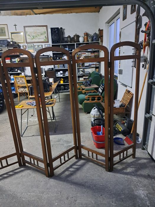 Paravan despartitor articulat lemn foarte vechi