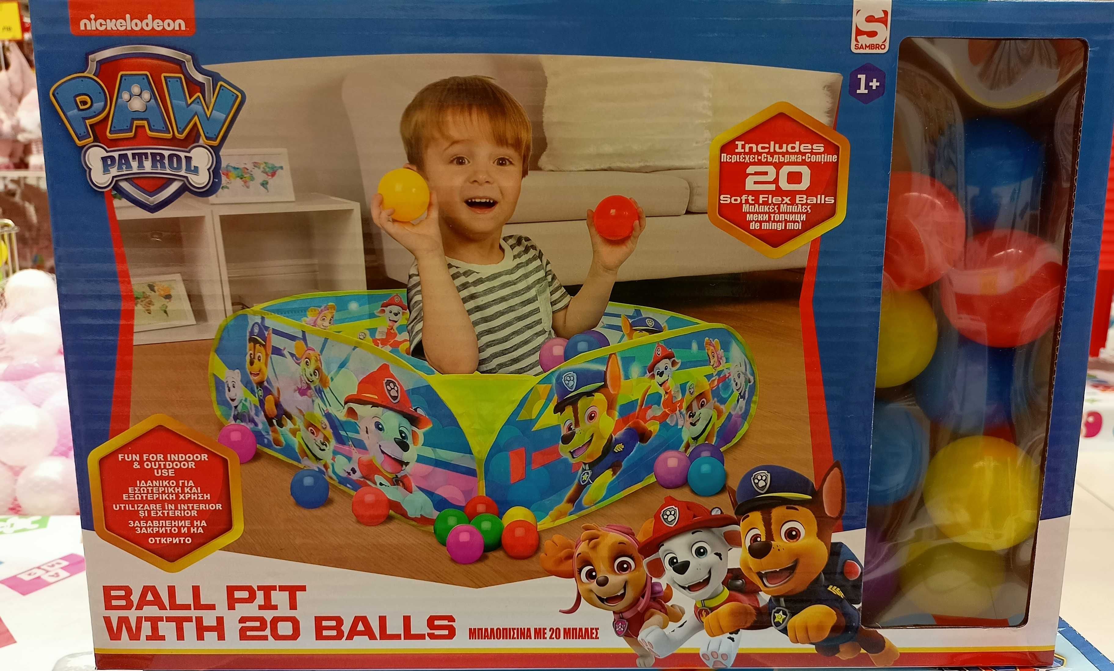 Детски сгъваем кът за игра ПЕС ПАТРУЛ / PAW PATROL с 20 топки гр. Русе ...