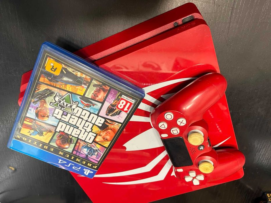 Hope Amanet P3 Playstation 4 slim Spiderman edition / Joc GTA 5