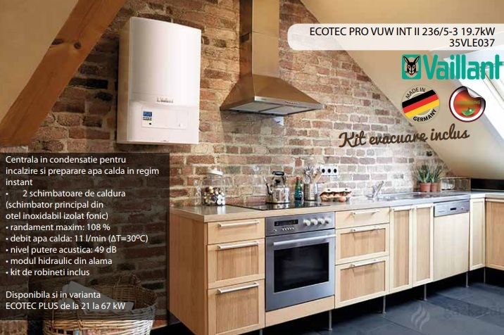 Centrala termica, condensare, Vaillant, ecoTEC Pro VUW INT II 236/5-3