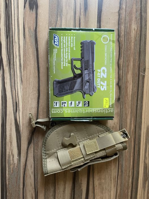 Airsoft CZ 75 + кобур