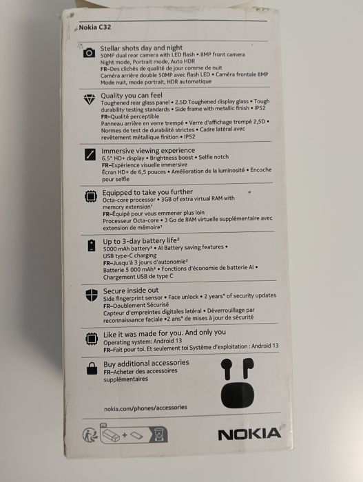Nokia c 32 Nou sigilat cu garanție