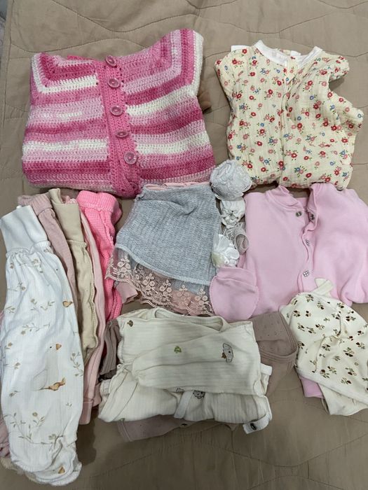 Отдам вещи на девочку от 0 до 3-х месяцев