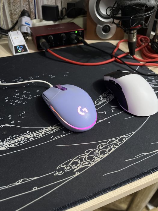Игровая мышь Logitech G102 Lightsinc, сиреневая