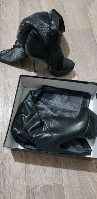 Продам сапоги осень- весна  б/у