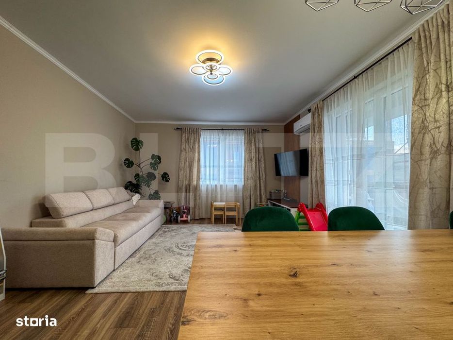 Apartament 3 camere decomandat in Apahida