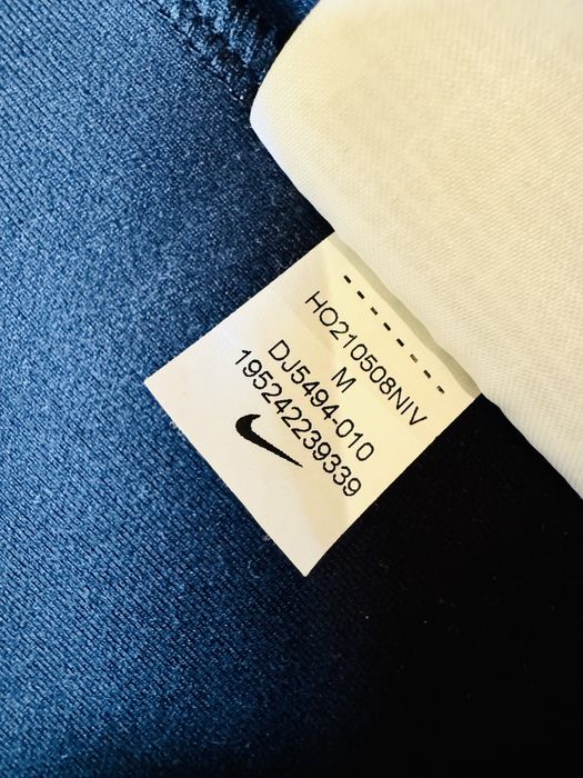 Детско горнище суитшърт  NIKE NSW TCH FLC BRUSHED FZ BLACK