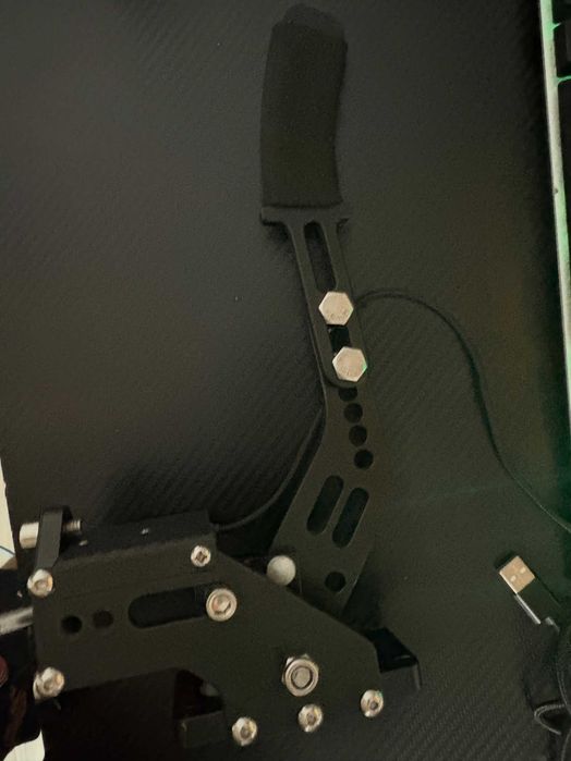 Pachet complet Sim Racing: Volan Logitech G920 + Shifter Custom + Frână de mână USB + Wheel Stand