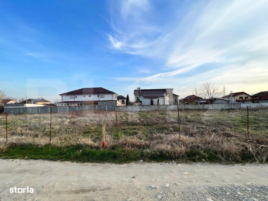 Parcele teren intravilan de 452 mp, front 20 m, Balta Verde