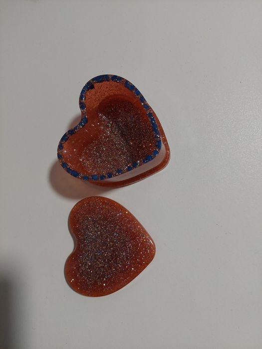 Cutie bijuteri cu capac sau fără din rasina