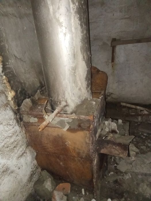 Печь для бани с баком