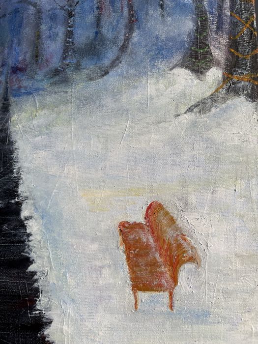 Қыстың әсем көрінісі