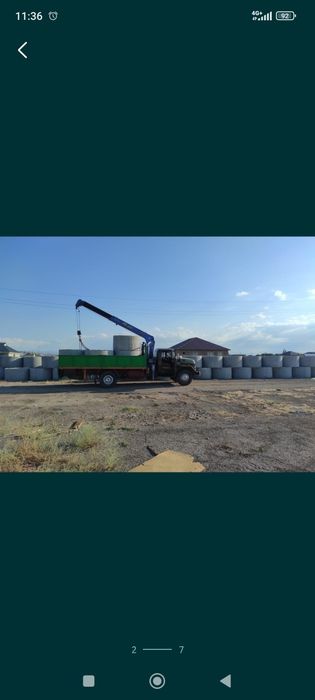 Бетонные кольца, септик