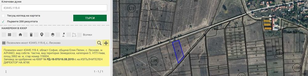 Имот с потенциал в село Лесново