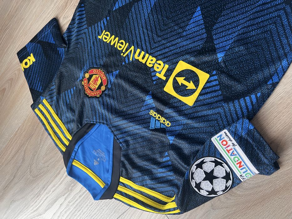 Tricou de fotbal Manchester United Cristiano Ronaldo 7 CR7 marime M nou cu eticheta Adidas away