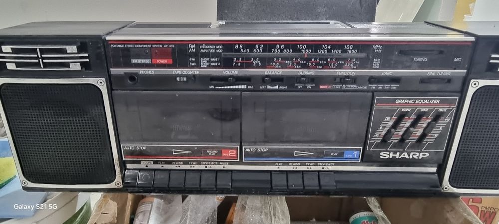 Радио магнитофон шарп оргинал