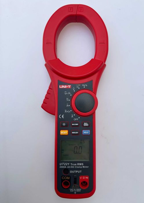 UNi-T UT221True RMS - Нови цифрови амперклещи 2000A AC/DC