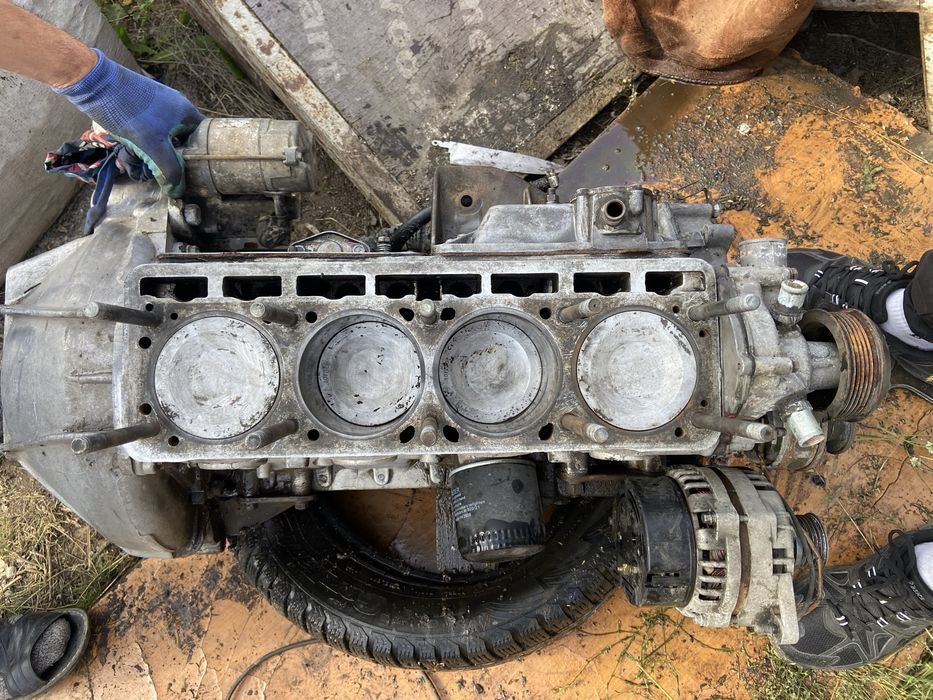 Двигатель сотка 4216 алюминивый блок