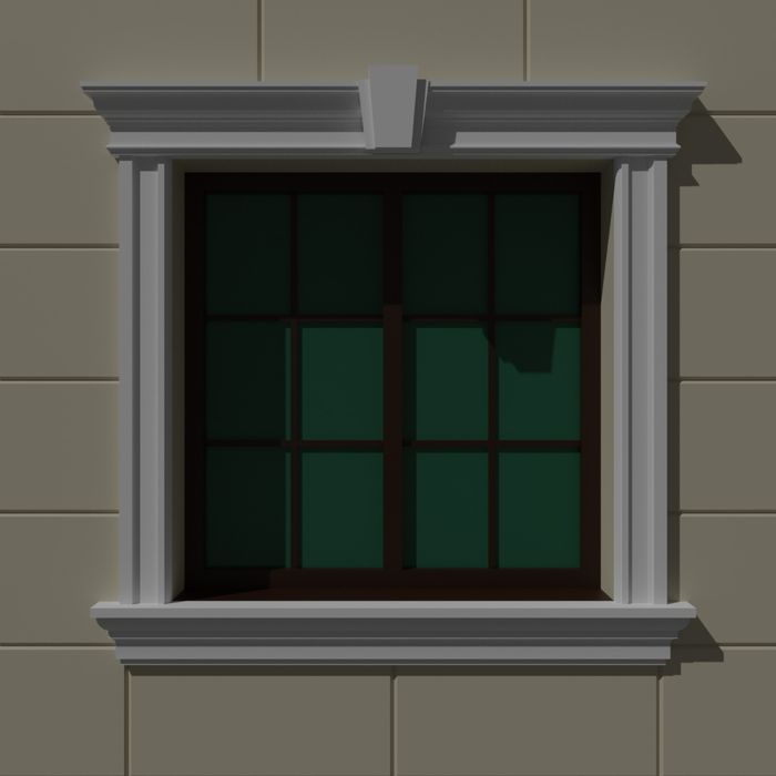 Декор обрамления для окон