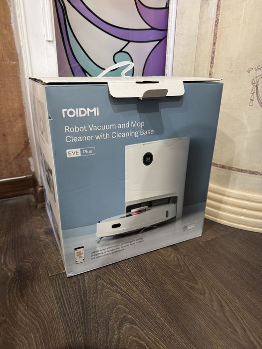 Roidmi Eve Plus новый робот пылесос