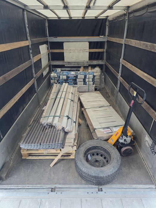 Transport marfa/duba/prelata/lift hidraulic + liza