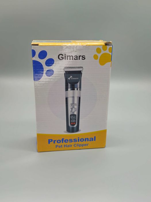 Професионална машинка за подстригване на домашни любимци Gimars, LCD!