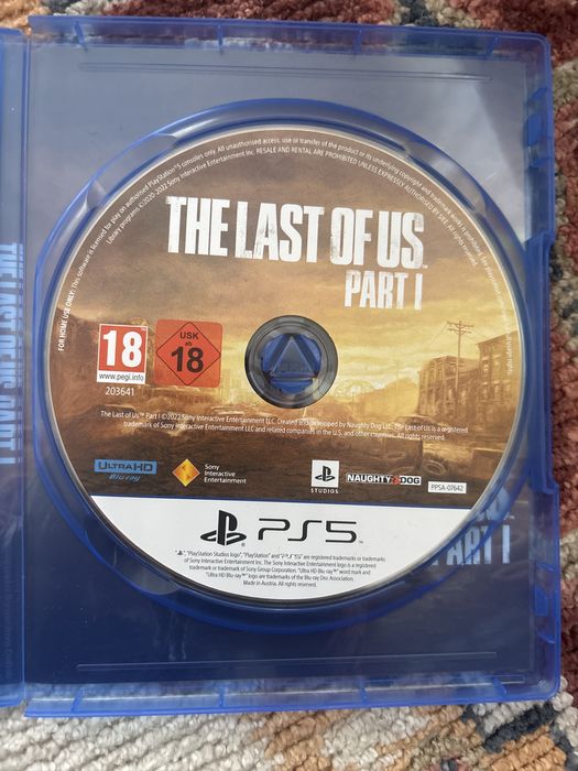 Игра- Tha last of us part 1 -PS5