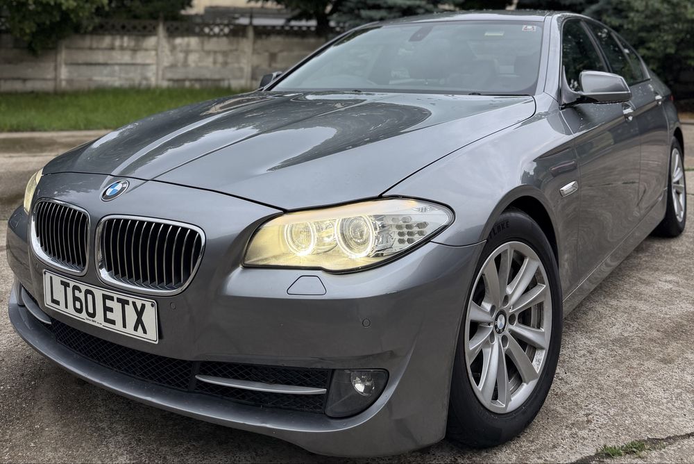 BMW - F10 - 530d - Seria 5 - 2011 - 3.0 Diesel - Euro 5 - 245 CP - Automat - 8+1 - Trepte - Navigatie Mare - 2 Chei - Interior M seria 7 - Bi•Xenon -