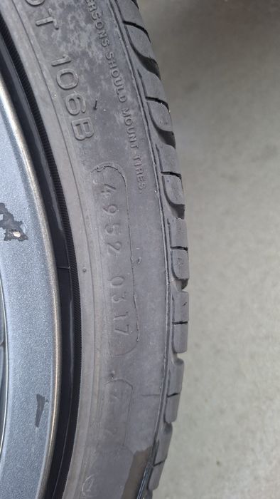 jante/roti DOTZ 245/35/19 gama VAG 5x112  cauciucuri de vară