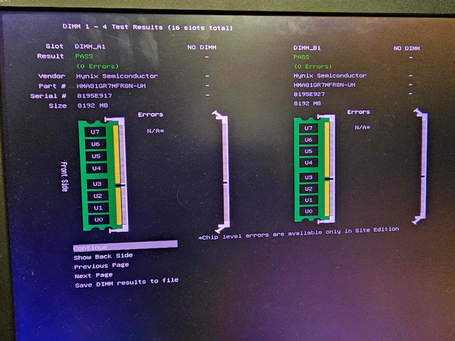 32GB (4x8GB) DDR4 Сървърна RAM ECC REG | 2133/2400MHz | CL 17 | SK Hynix (с бели HyperX охладители)