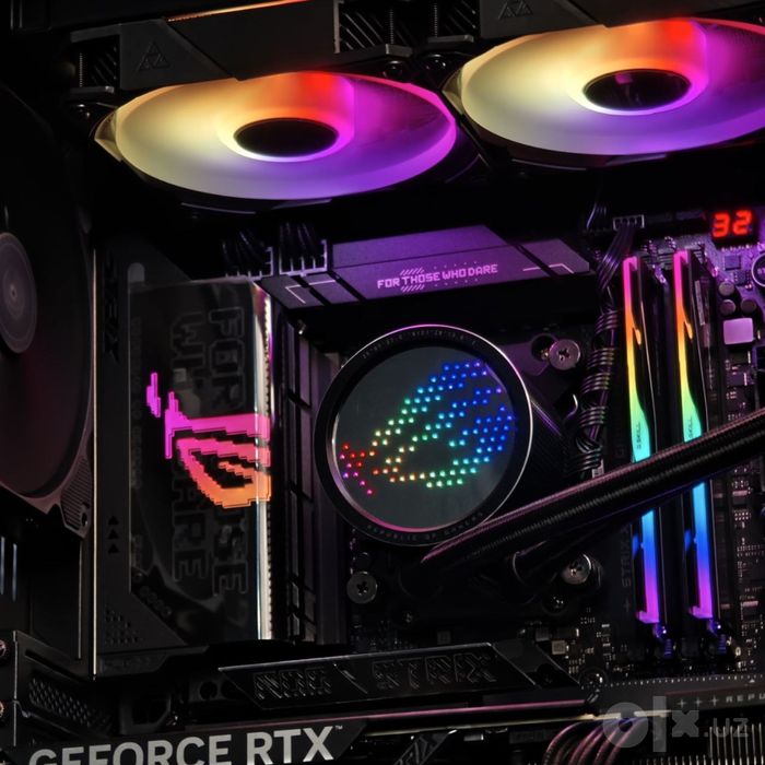 ROG / 9800X3D / 5070Ti / 990Pro