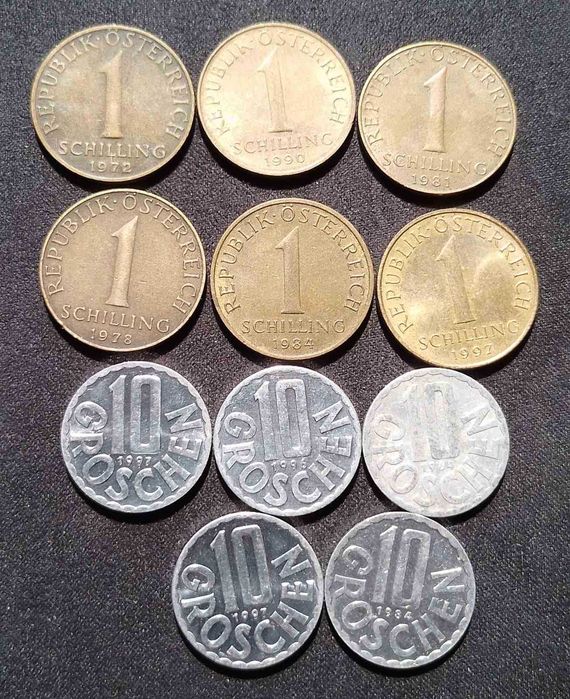 51 Монети Германия и Австрия