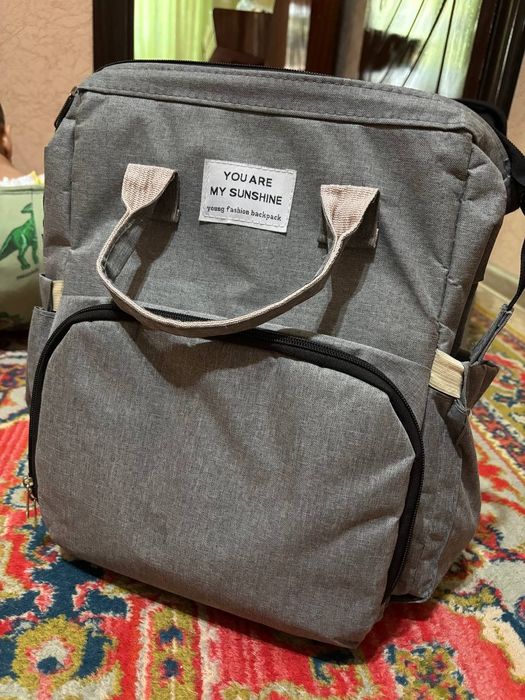 Рюкзак для мам (сумка-рюкзак трансформер) / Ryukzak krovatka