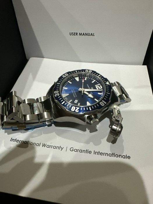 Часы ( Qo’l Soat ) Hamilton Khaki Navy Frogman Auto