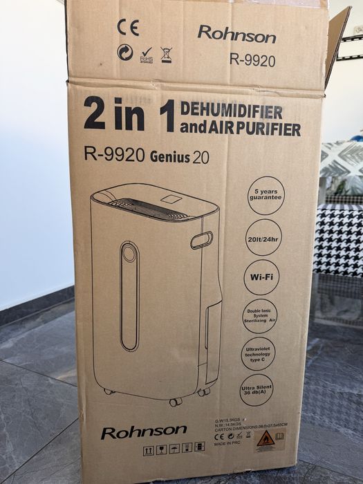 Влагоабсорбатор Rohnson genius 20 2in1