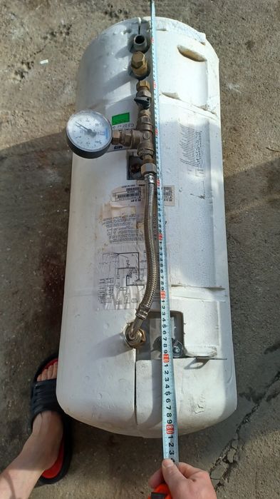 Boiler Inox 60l cu serpentina