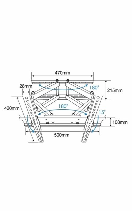 Стойки за телевизори с различна издръжливост максимум до 20, 30 и 55кг