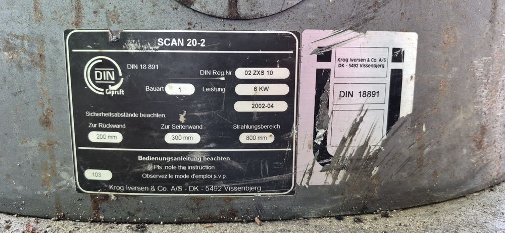 Șemineu / Soba lemne model SCAN 20-2 6kw fonta