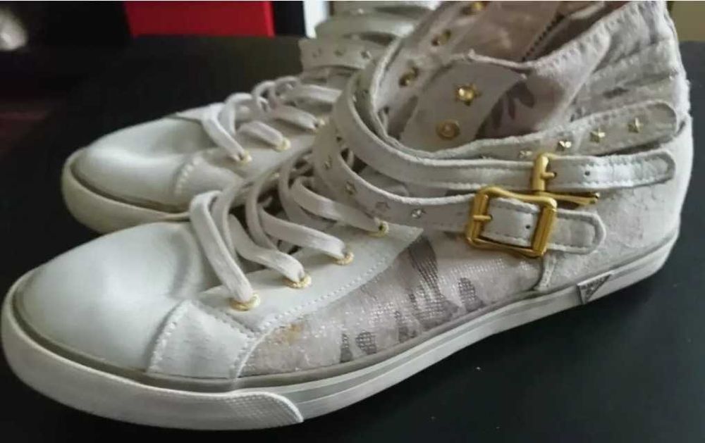 Guess adidasi,incaltaminte piele sneakers originali ,de femei,nr 40