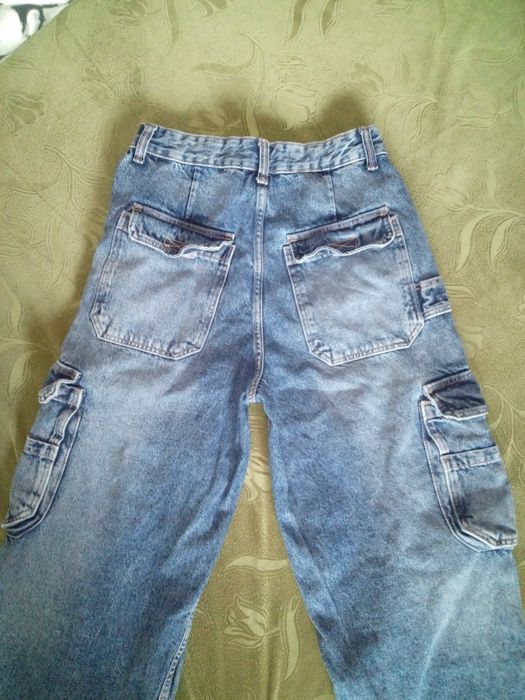 Джинсы карго Bershka