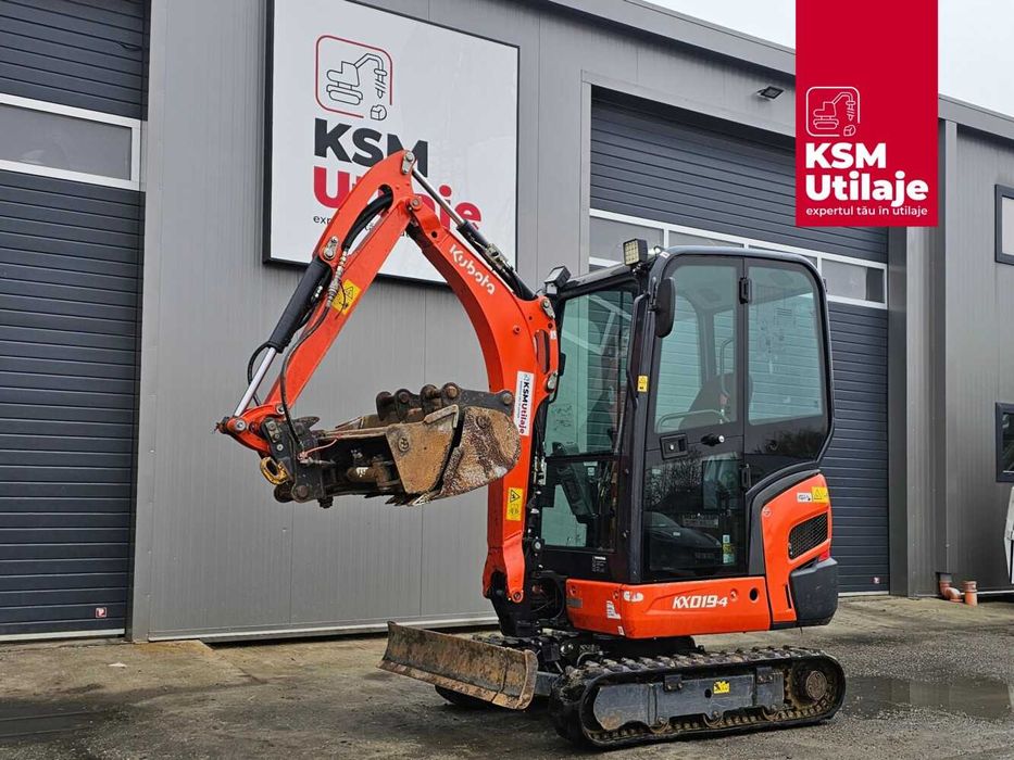 Mini Excavator KUBOTA KX019-4 SH 2020 | 1810 Ore | Gata de Lucru!