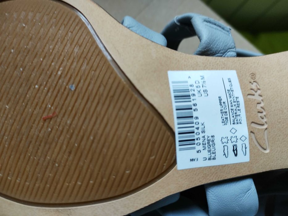 Clarks 37 номер естествена кожа