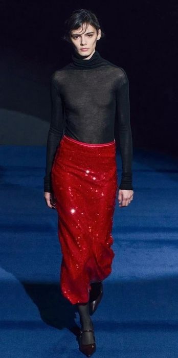 Fusta paiete Zara limited edition