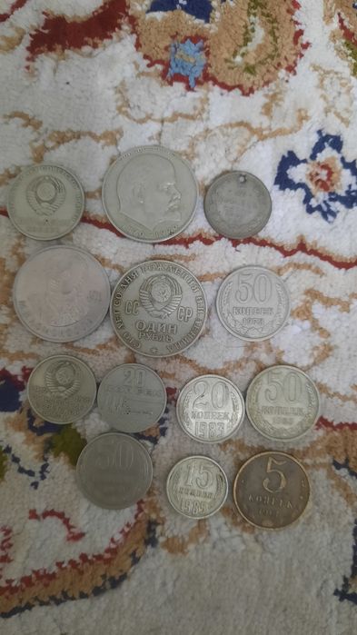 Продам монеты советского времени