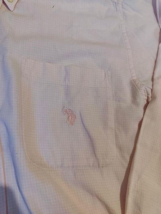 Розова риза с дълъг ръкав на Polo Ralph Lauren