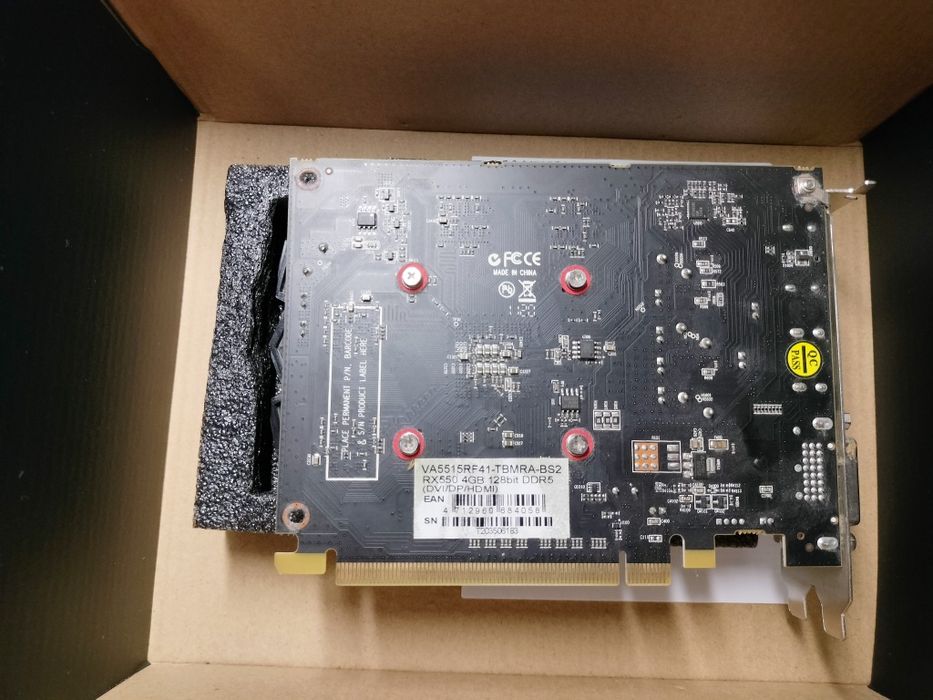 Placa video AMD Radeon RX 550